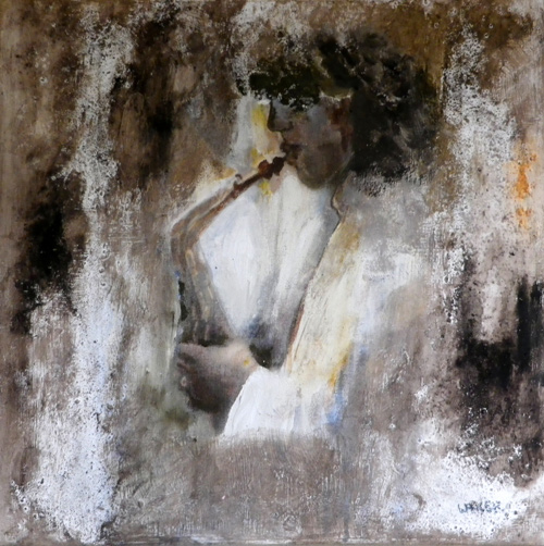 'Solo', Mischtechnik, 50cm x 50cm, Preis auf Anfrage