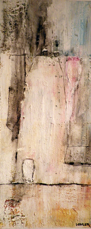'Einsamkeit', Mischtechnik, 30cm x 50cm, Preis auf Anfrage