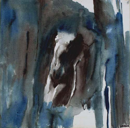 'Venus', Aquarell, 50cm x 50cm, Preis auf Anfrage