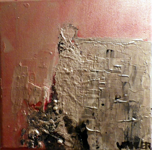 'Schmuckstück', Mischtechnik, 20cm x 20cm, Preis auf Anfrage
