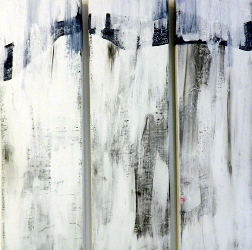 'Triptychon', Mischtechnik, 100cm x 100cm, Preis auf Anfrage